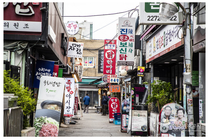 서울 동대문 닭한마리 골목 여행 추천 - 메고지고