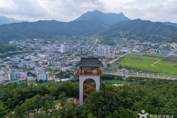 봉명산 출렁다리 여행 추천 - 메고지고