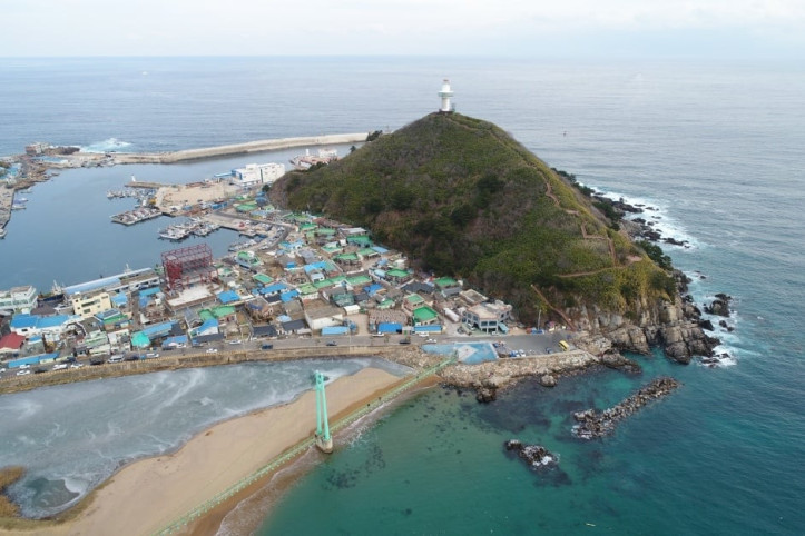 죽도산 퇴적암 (경북 동해안 국가지질공원) 여행 추천 - 메고지고