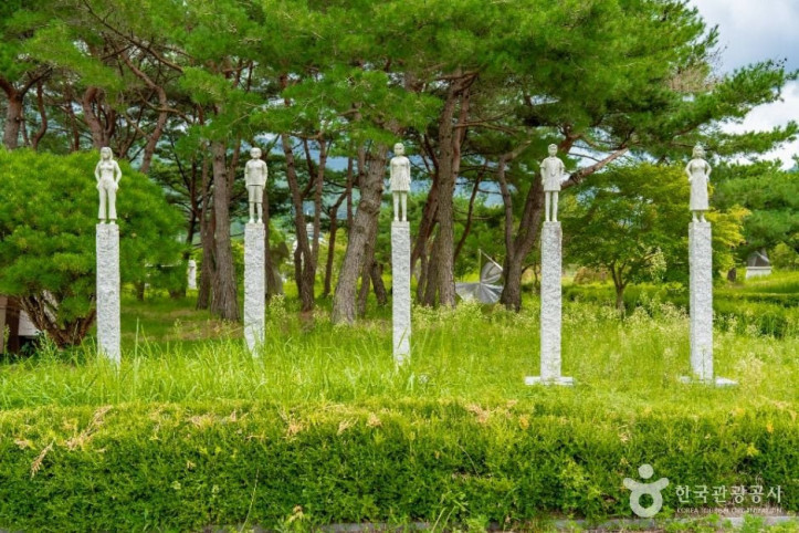 주암호조각공원 여행 추천 - 메고지고