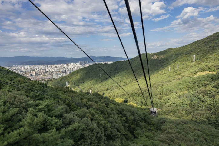 앞산 케이블카(앞산 전망대) 여행 추천 - 메고지고