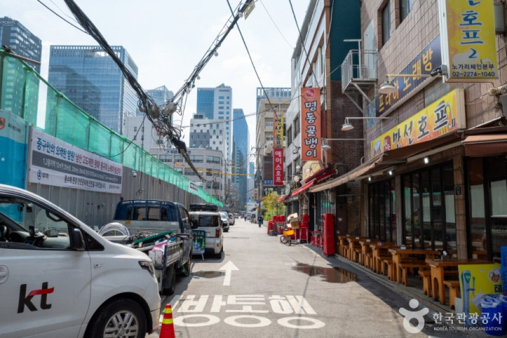 을지로 노가리골목 여행 추천 - 메고지고