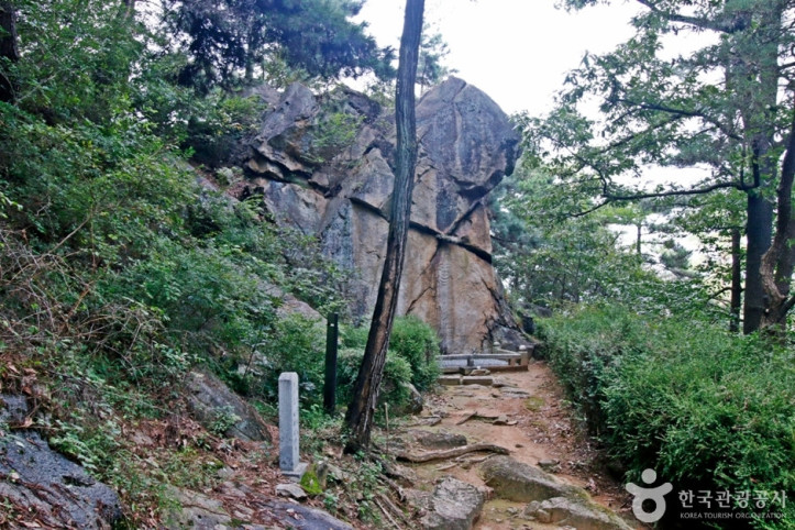 보문산마애여래좌상 여행 추천 - 메고지고