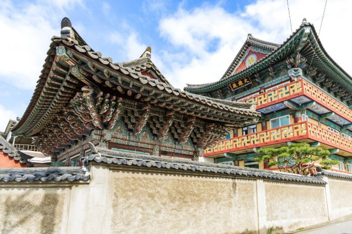 금산 대원정사 여행 추천 - 메고지고