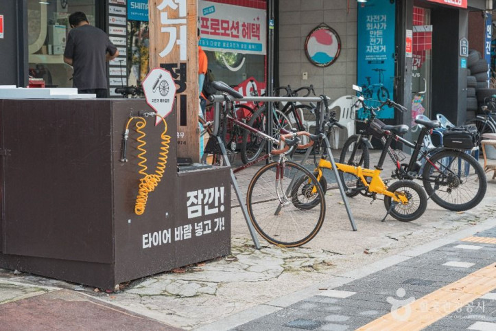 천호자전거거리 여행 추천 - 메고지고