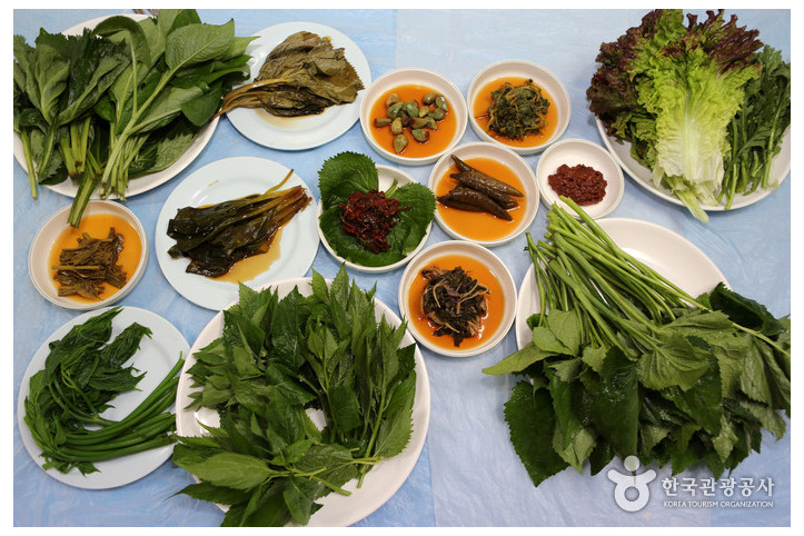 횡성 산채마을 여행 추천 - 메고지고