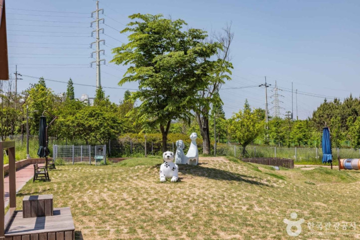 진주휴게소반려견놀이터 여행 추천 - 메고지고