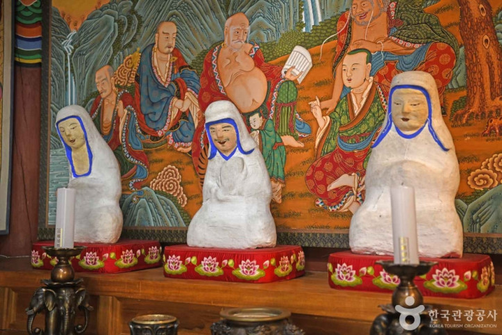 고산사 석조나한상 여행 추천 - 메고지고