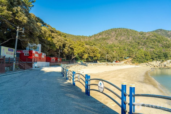가사동백숲해변 여행 추천 - 메고지고