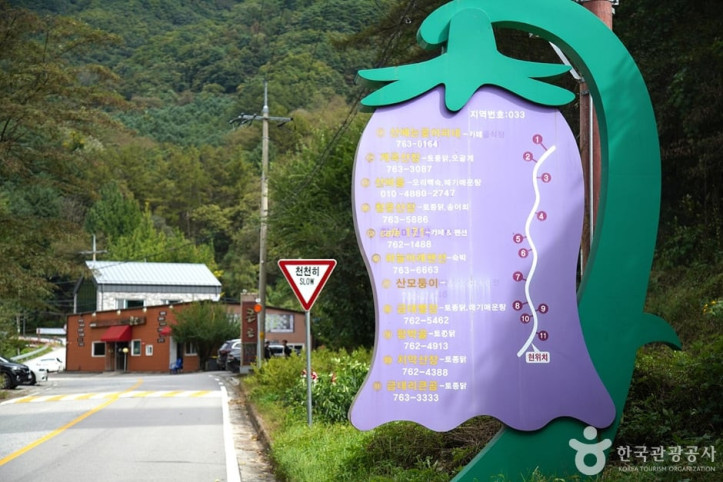 금대계곡 여행 추천 - 메고지고