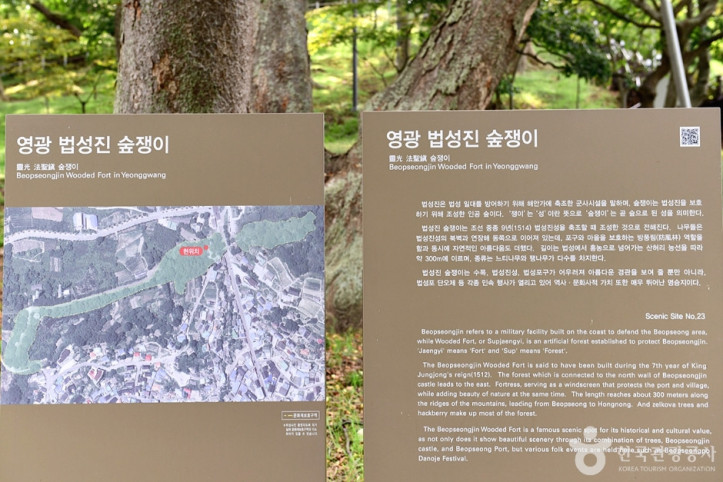 영광 법성진 숲쟁이 여행 추천 - 메고지고