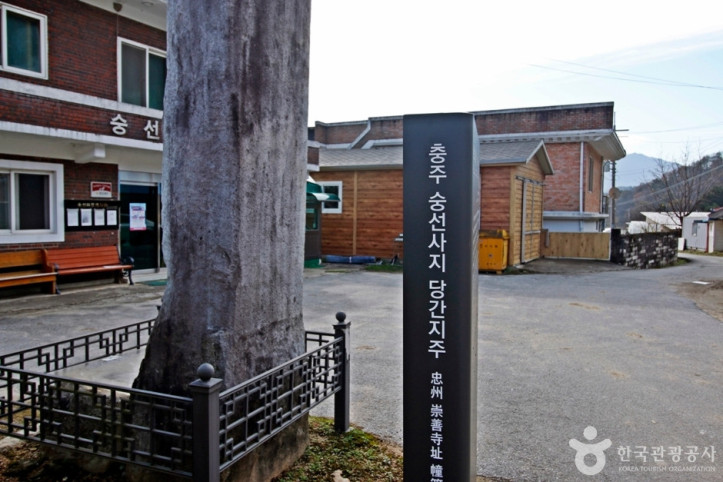 충주 숭선사지 당간지주 여행 추천 - 메고지고