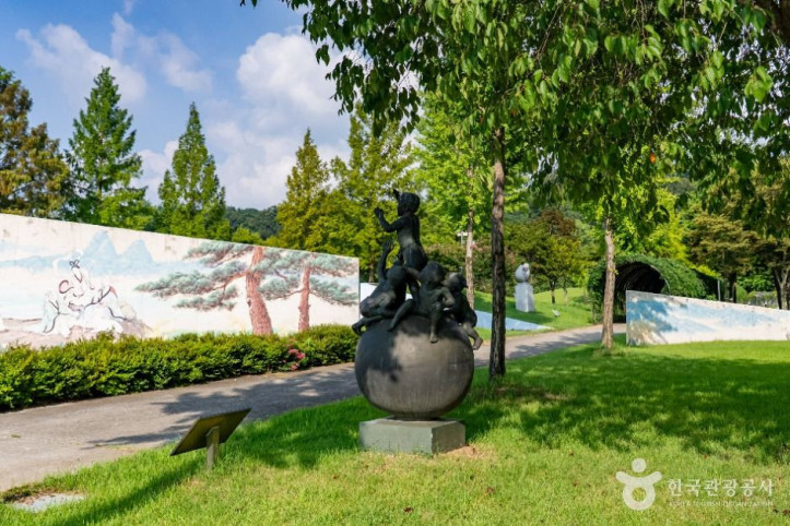 사선대관광지&조각공원 여행 추천 - 메고지고