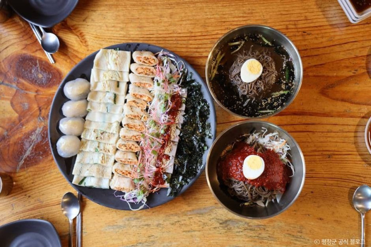효석문화마을 메밀음식거리 여행 추천 - 메고지고