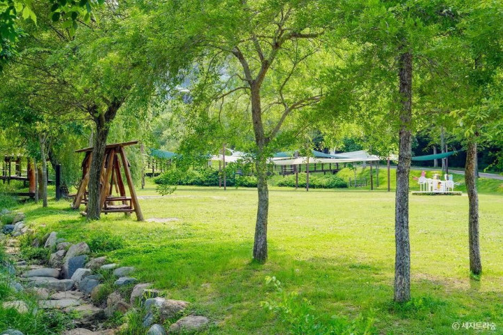 통영RCE세자트라숲 여행 추천 - 메고지고