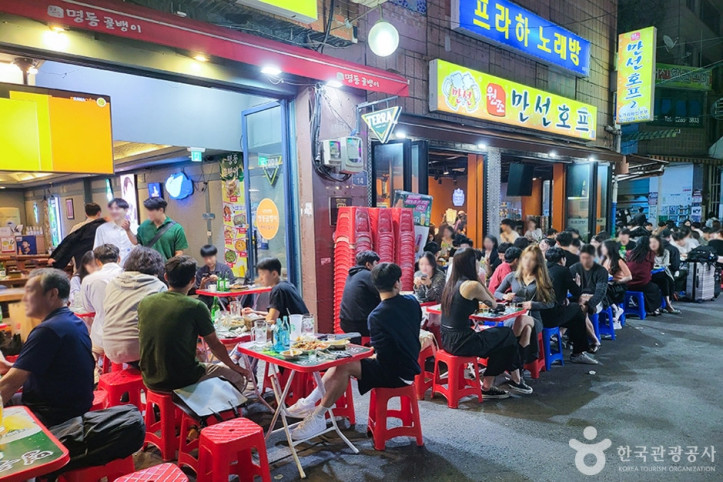 을지로 노가리골목 여행 추천 - 메고지고