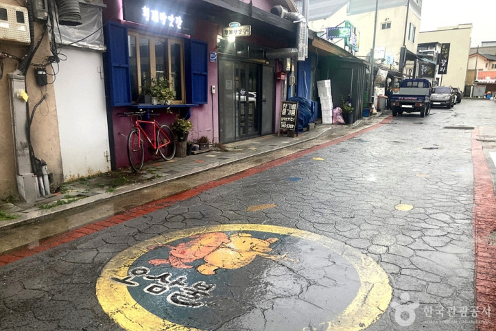 횡계 오삼불고기 거리 여행 추천 - 메고지고