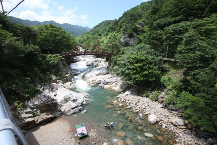 중산리계곡 여행 추천 - 메고지고