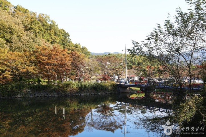 입곡 저수지 드라이브길 여행 추천 - 메고지고
