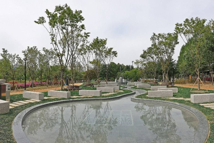 송산1호수변공원 여행 추천 - 메고지고