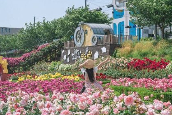 형산강 장미원 여행 추천 - 메고지고