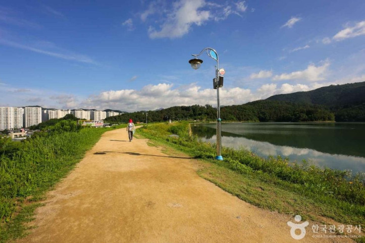 단산 저수지 여행 추천 - 메고지고