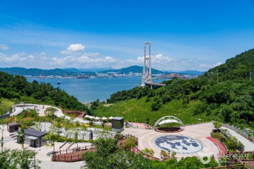 묘도 봉화산 전망공원 여행 추천 - 메고지고