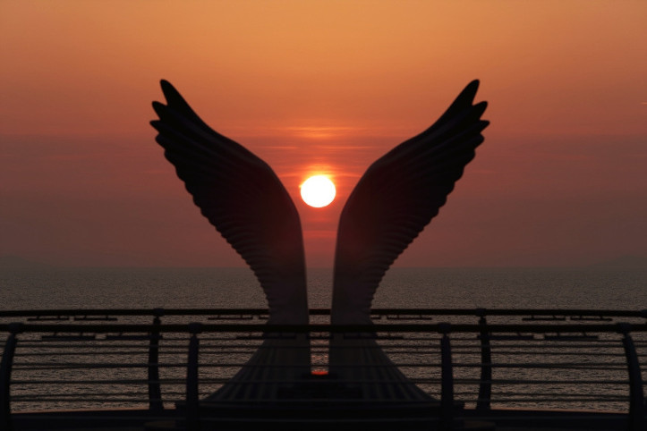 백수해안도로 노을전망대 여행 추천 - 메고지고