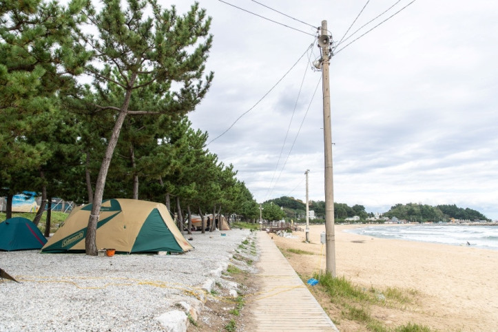 죽도해수욕장 여행 추천 - 메고지고
