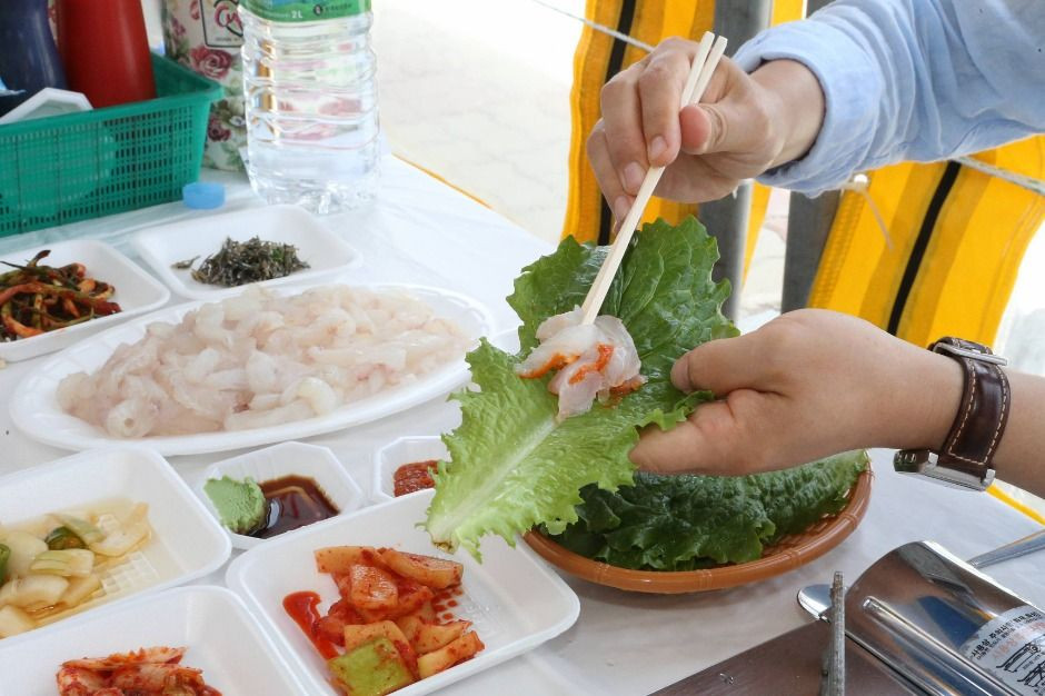 서천 자연산 광어 도미 축제 여행 정보 - 메고지고
