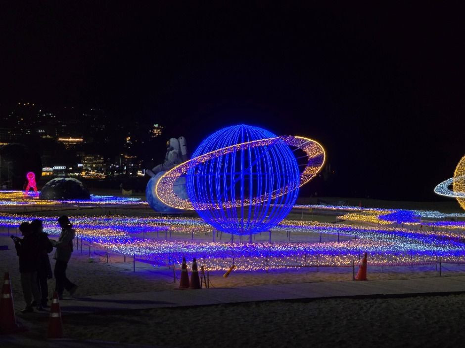 해운대 빛축제 여행 정보 - 메고지고