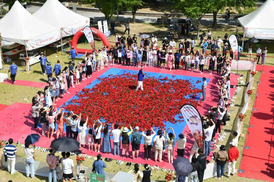 곡성세계장미축제 여행 정보 - 메고지고