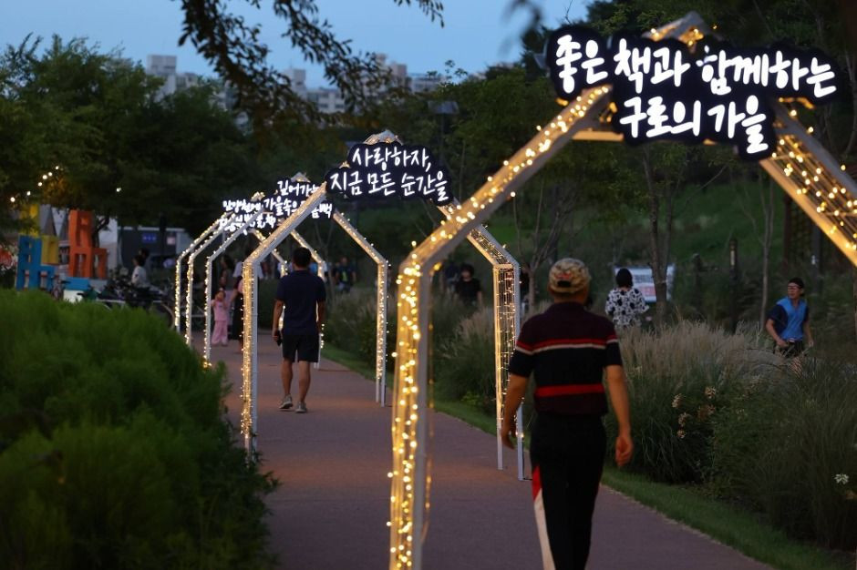 어울림정원 빛축제 여행 정보 - 메고지고
