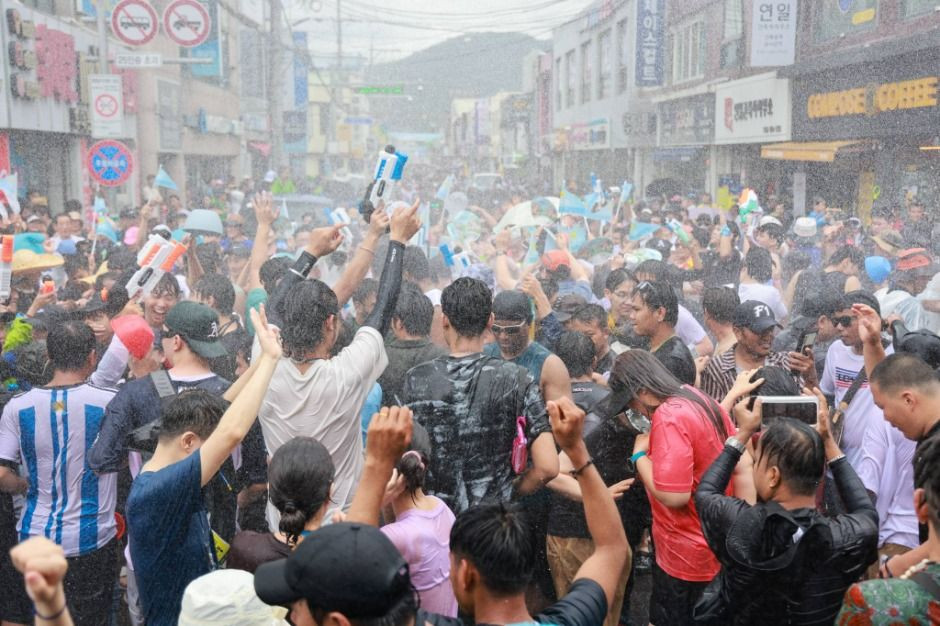 정남진 장흥 물축제 여행 정보 - 메고지고