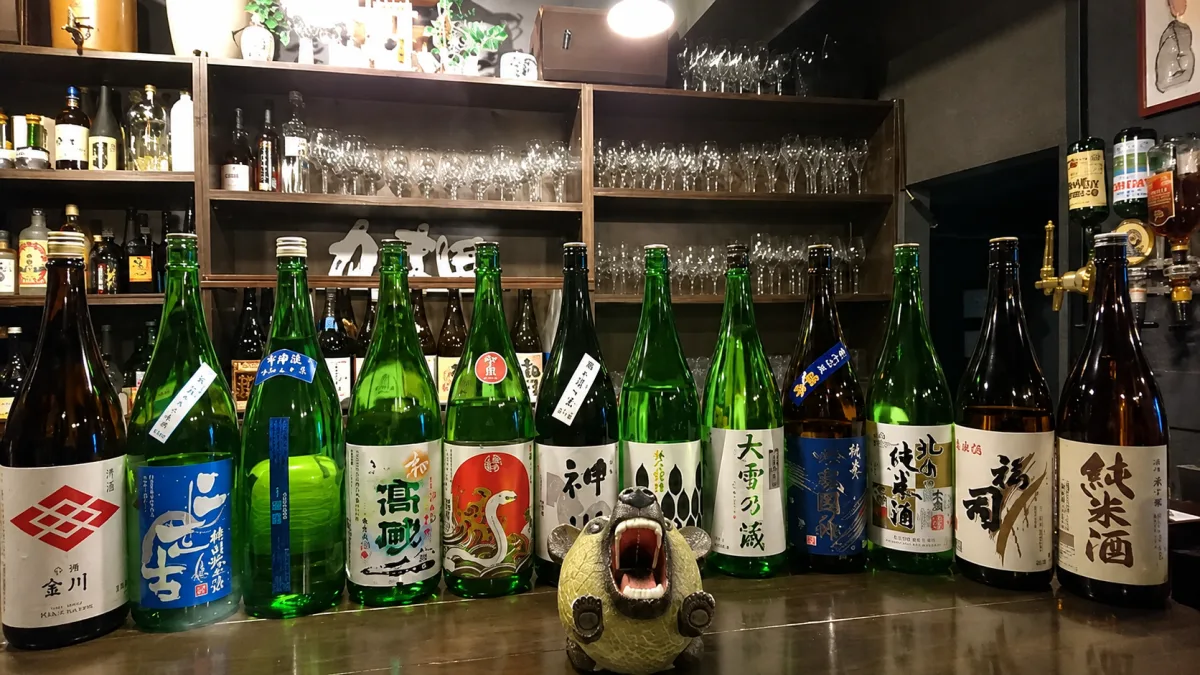 홋카이도산 술 BAR 가마다 여행 추천 - 메고지고