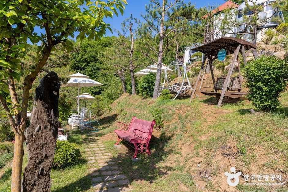 충주커피박물관 글램핑카라반펜션 여행 추천 - 메고지고