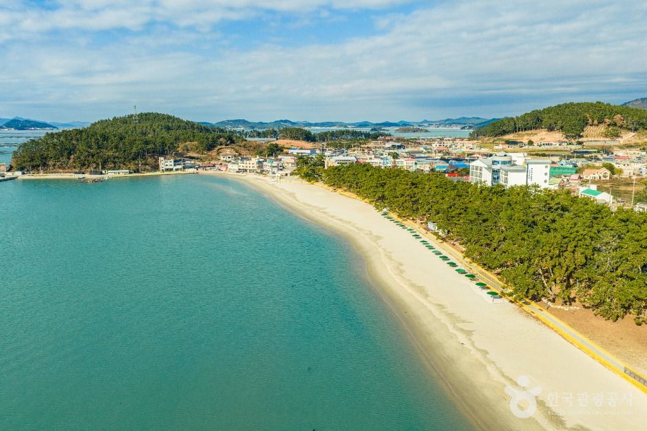 땅끝송호해수욕장 여행 추천 - 메고지고