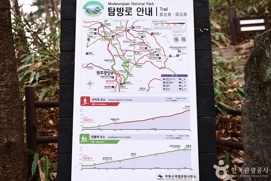 [무등산 옛길 2구간] 원효사-서석대 여행 추천 - 메고지고
