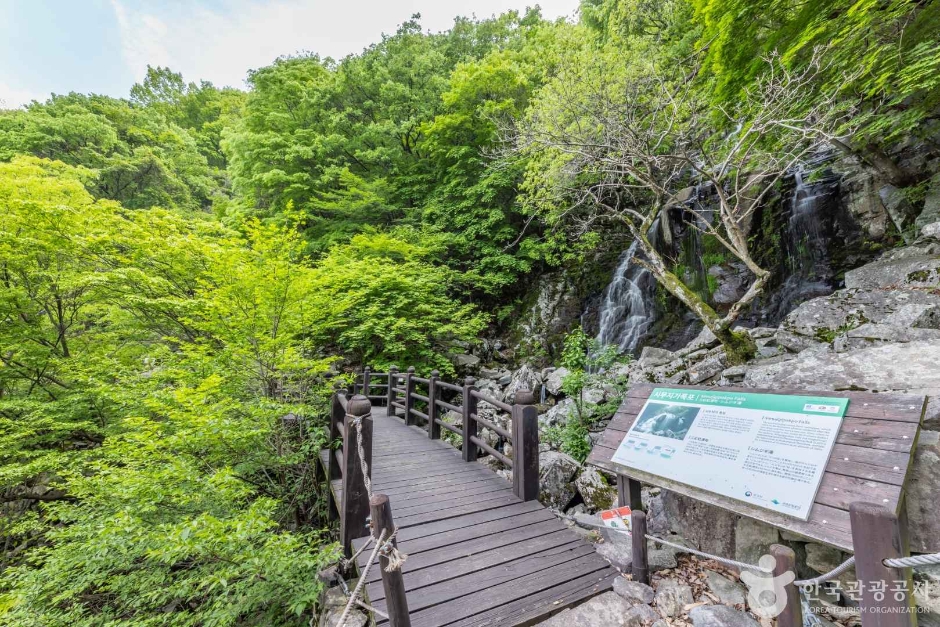 시무지기 폭포 (무등산권 국가지질공원) 여행 추천 - 메고지고
