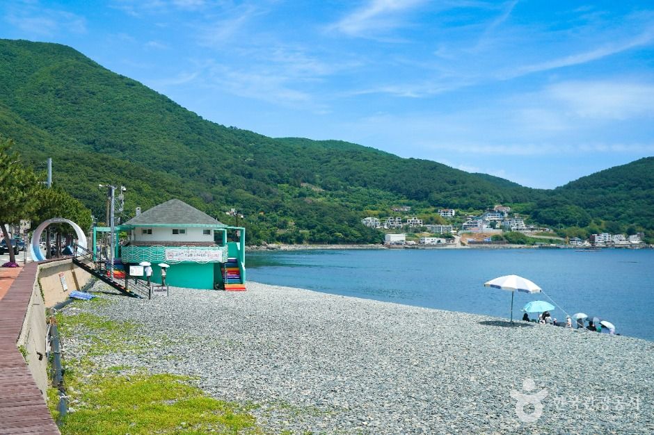 학동 흑진주 몽돌해변 여행 추천 - 메고지고