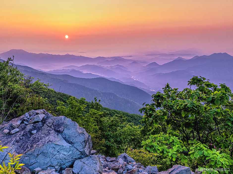 오도산전망대 여행 추천 - 메고지고