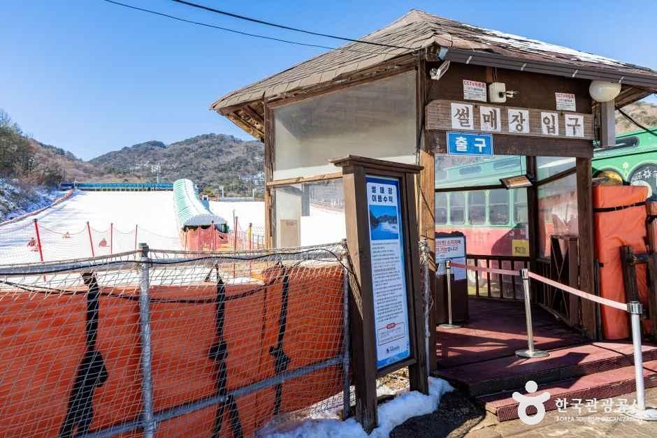 무주덕유산리조트 썰매장 여행 추천 - 메고지고