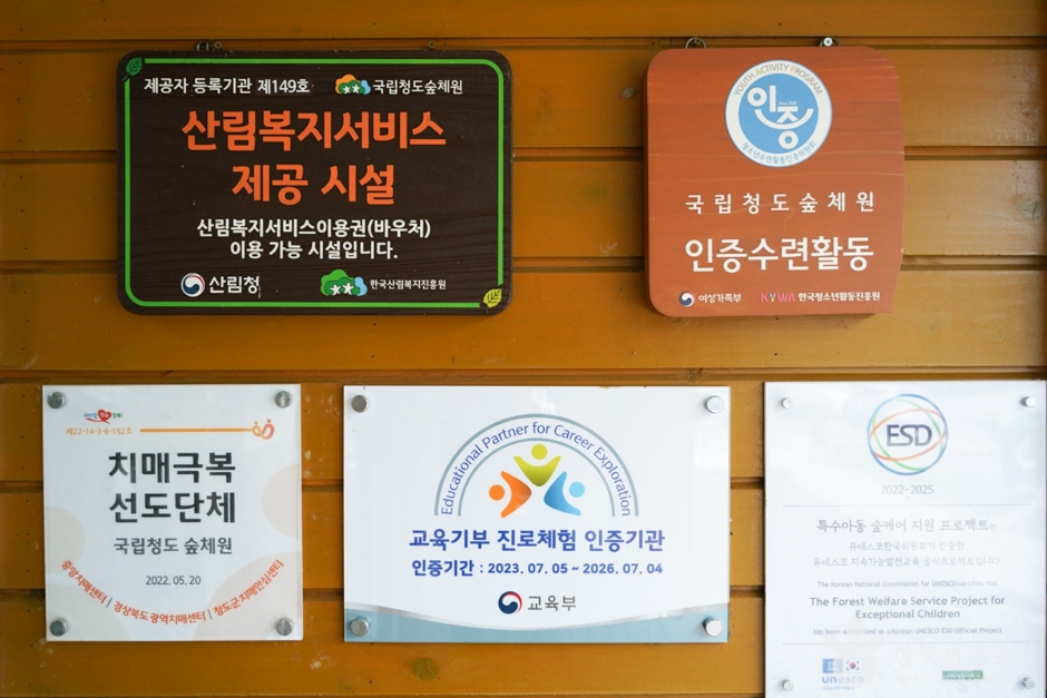 국립청도숲체원 여행 추천 - 메고지고 국립청도숲체원 여행 추천 - 메고지고