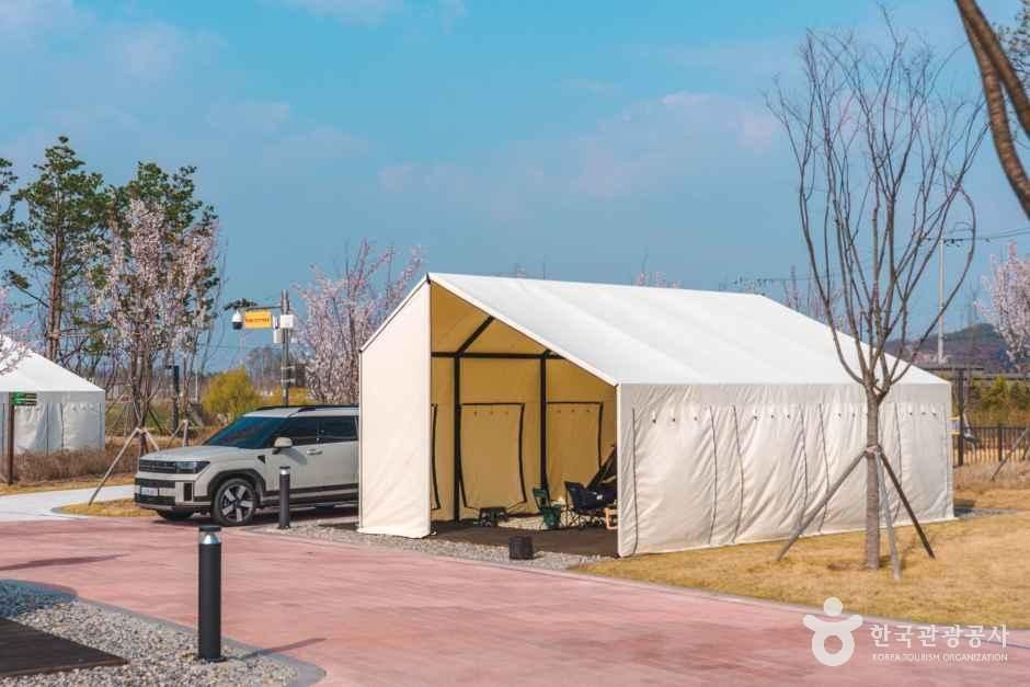 복하천 제3수변공원 캠핑장 여행 추천 - 메고지고