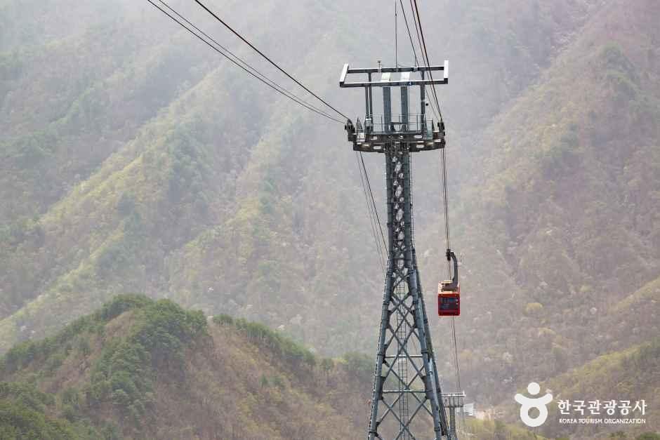 백암산케이블카 여행 추천 - 메고지고