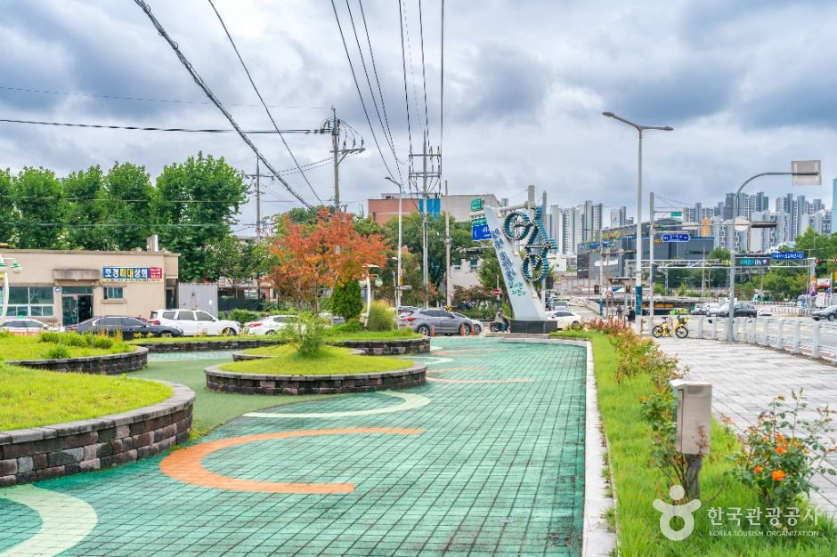 달서천 자전거 광장 여행 추천 - 메고지고 달서천 자전거 광장 여행 추천 - 메고지고