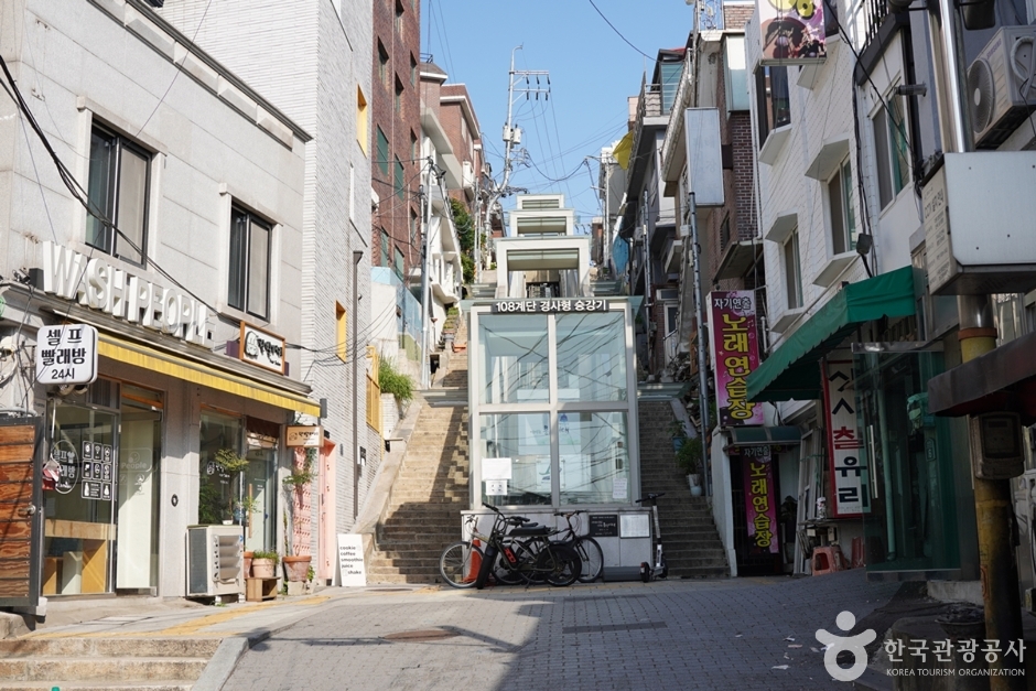 후암동108계단 여행 추천 - 메고지고