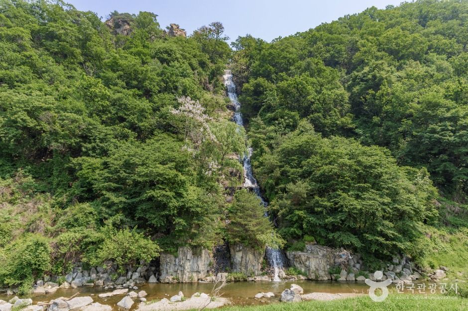 화도푸른물센터 피아노폭포 여행 추천 - 메고지고