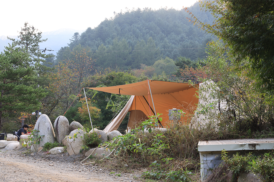 분지울작은캠프장 여행 추천 - 메고지고