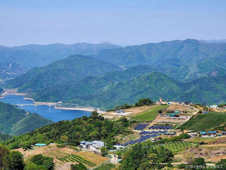 군위 화산산성 전망대 여행 추천 - 메고지고